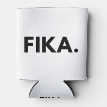 FIKA. Vet zwart-witte Koelbox
