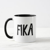 Fika Zweden zweedse koffiepauze Mok (Links)