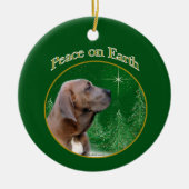 Fila Brasileiro Peace Sleutelhanger Keramisch Ornament (Voorkant)
