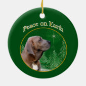 Fila Brasileiro Peace Sleutelhanger Keramisch Ornament (Achterkant)
