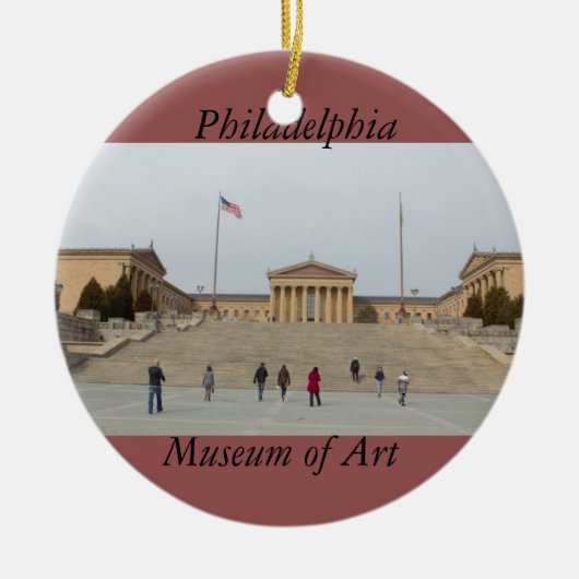 Filadelphia Museum of Art Ornament (Voorkant)