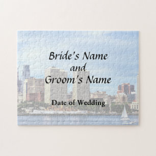 Filadelphia Pa Skyline Wedding Supplies Legpuzzel