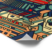 filadelphia skyline poster