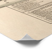 Filadelphia-vogelkaart - 1887 (McFetridge) Big Poster (Hoek)