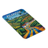 Filandia Colombia Reizen Magneet (Rechterzijde)