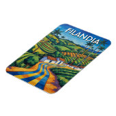 Filandia Colombia Reizen Magneet (Linkerzijde)