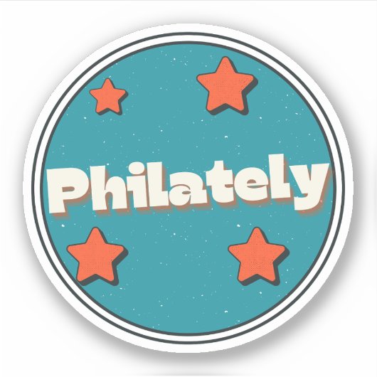 Filatelie Sticker (Voorkant)