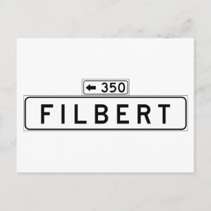 Filbert St., San Francisco Street Sign Briefkaart