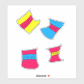 Filbert's different varieties of chips stickers (Vel)