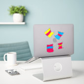 Filberts verschillende soorten chipsstickers sticker (Laptop op bureau)