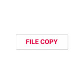 File Copy Template Zelfinktende Stempel (Design)