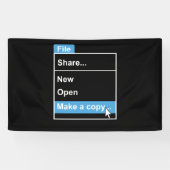 File Make a Copy Computer Science Spandoek (Horizontaal)