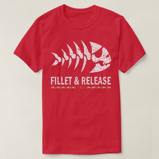 Filet en release T T-shirt (Design voorkant)
