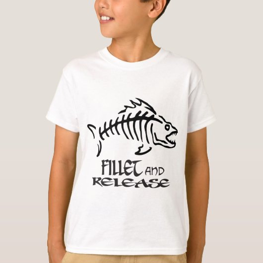 FILET EN VRIJGAVE T-SHIRT (Voorkant)