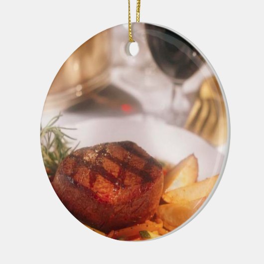 FILET MIGNON ROUND ORNAMENT (Links)