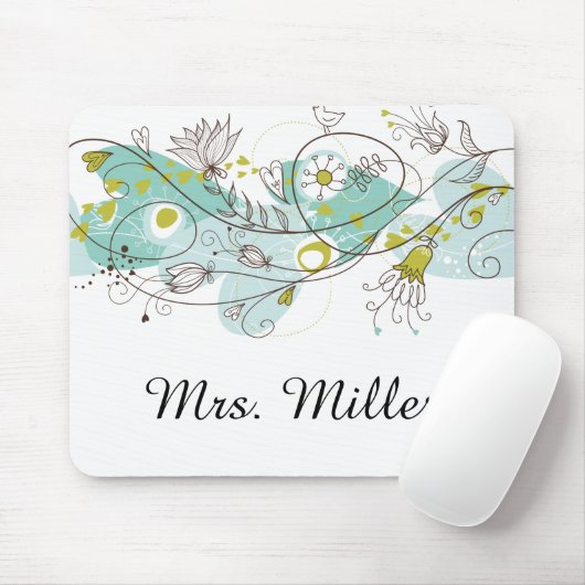 Filets en griesmeel muismat (Met muis)