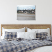 Filey Seafront Canvas Afdruk (Insitu (Slaapkamer))