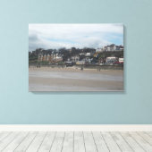 Filey Seafront Canvas Afdruk (Insitu (Houten vloer))