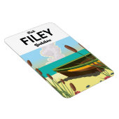 Filey, Yorkshire kustreisposter Magneet (Rechterzijde)