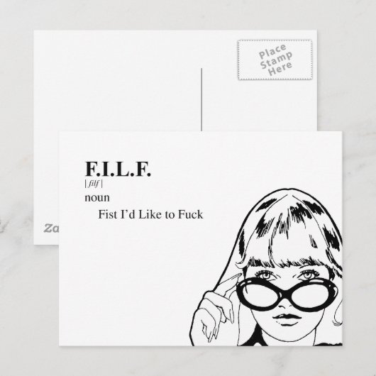 FILF BRIEFKAART (Voorkant / Achterkant)