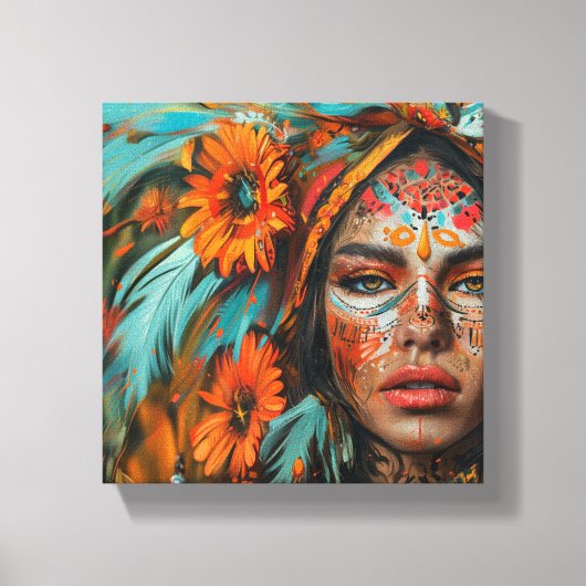 Filha da Terra Canvas Afdruk (Voorkant)