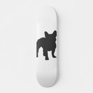 Filhouette hond van de Franse hond Bulldog Persoonlijk Skateboard