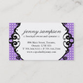 Filhouette Visitekaartjes (Achterkant)