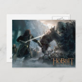Fili, THORIN OAKENSHIELD™, en Kili Fight Giant Briefkaart (Voorkant / Achterkant)