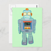 Filia de Robot Briefkaart (Voorkant / Achterkant)