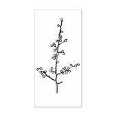 Filiaal van Winterberry Art Stamp Rubberstempel (Afrduk)