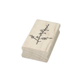 Filiaal van Winterberry Art Stamp Rubberstempel