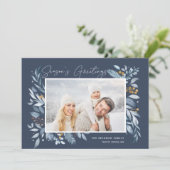 Filialen | Foto van Elegant Feestdagenkaart (Staand voorkant)