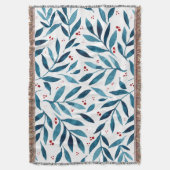 filialen van de waterverf - turquoise en red deken (Voorkant Verticaal)