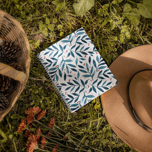 filialen van de  waterverf - turquoise en red planner