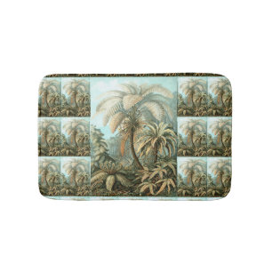 Filicinae door Ernst Haeckel,  varens Planten Badmat