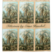 Filicinae door Ernst Haeckel, varens Planten Douchegordijn (Voorkant)
