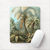 Filicinae door Ernst Haeckel,  varens Planten Muismat (Met muis)