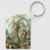 Filicinae door Ernst Haeckel,  varens Planten Sleutelhanger (Achterkant)