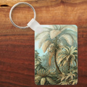 Filicinae door Ernst Haeckel,  varens Planten Sleutelhanger (Voorkant)