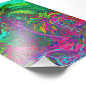 Filicinae Trees en Ferns Foto Afdruk (Hoek)