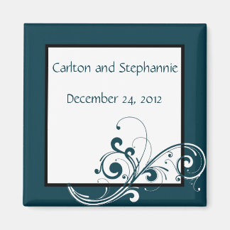 Filigraan Marine/Witte Huwelijksmagneet Magneet