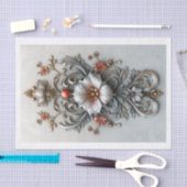 filigraan middelpunt / reliëf tissuepapier (Craft)