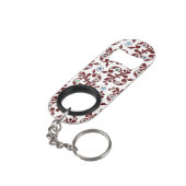 filigraan mini flessenopener (Achterkant Gekanteld)