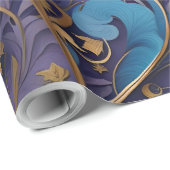 filigraan spiralen inpakpapier (Rol Hoek)