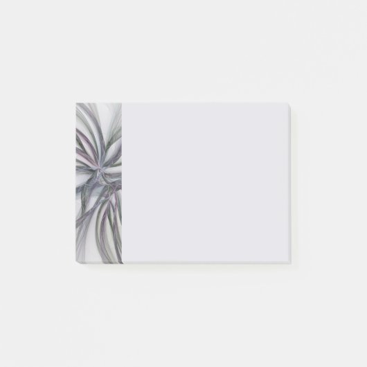 Filigre Bewegingen Modern Abstract Swingende Fract Post-it® Notes (Voorkant)