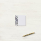 Filigre Motieven Modern Abstract Swingende Fractal Post-it® Notes (Op bureau)