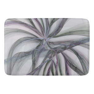 Filigre Motieven Moderne Abstracte Swingende Fract Badmat