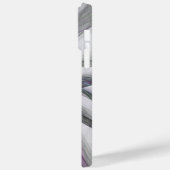 Filigre Motieven Moderne Abstracte Swingende Fract Case-Mate iPhone Case (Achterkant / Links)