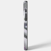 Filigre Motieven Moderne Abstracte Swingende Fract Case-Mate iPhone Case (Achterkant / Links)