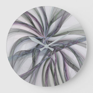 Filigre Motieven Moderne Abstracte Swingende Fract Grote Klok